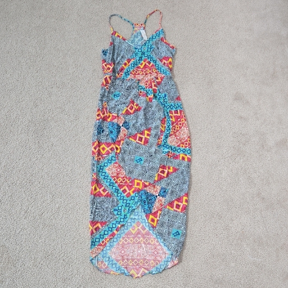 Amanda Uprichard Tulip Hem Silk Maxi Dress Size Small - Picture 4 of 16